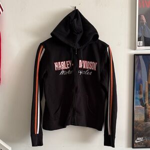 Harley Davidson Zip Up Hoodie ☠️